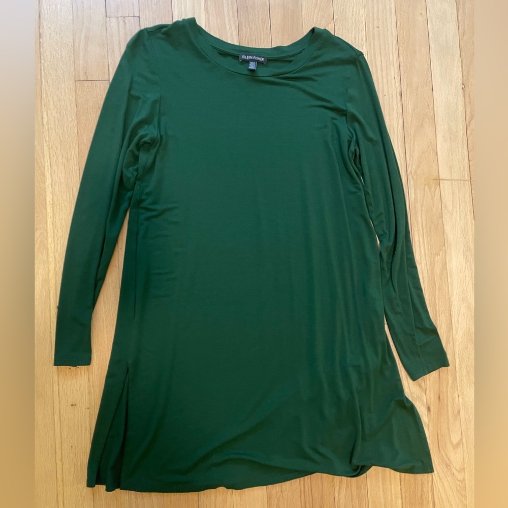 Eileen Fisher XS Green Tunic